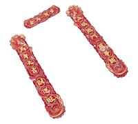 Levemolo 3 Piezas Pegatinas Autoadhesivas para Año Chino 2026, Coplas Tradicionales para Decoración del Festival de Primavera, Diseño Resistente al Agua Motivo de Caballo, Set de 3 Unidades