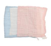 Levemolo 3 Toallitas de Muselina de Algodón Absorbentes y Fáciles de Lavar para Bebés, Toallas para Eructar y Saliva para Recién Nacidos y Padres
