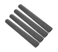 Levemolo 4 Fundas de Espuma Aislante Compresión para Evitar Deformación , Ajuste para Varios Tamaños , Protección Térmica y Antivibración para Tuberías de Pe Negro