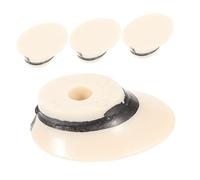 Levemolo 4 Piezas Cabeza De Eje Erhuqin Reemplazo De Cabezas De Poste Erhu Reparación De Erhu Chino Instrumento Musical Estilo Soviético Harina De Huesos Mezclada Con Baquelita