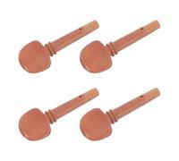 Levemolo 4 piezas Clavijas de Violín de Madera para Afinación Reemplazo Duradero y Práctico para Accesorios de Instrumento Musical