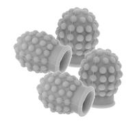 Levemolo 4 Piezas Puntas de Silicona para Baquetas de Práctica Silenciosa para Mute para Percusión