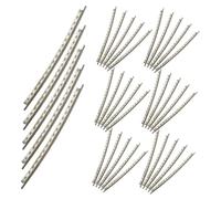 Levemolo 48 Piezas Cuerda de Alambre para Trastes de Guitarra Eléctrica Cuproníquel Alta Resistencia para Reparación y Reemplazo de Diapasón