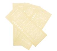 Levemolo 4hojas Calcomanías Musicales De Escala De Erhu Excelente Para Principiantes