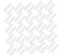 Levemolo 50 piezas Unidades Tubos de Goma para Montaje de Pastillas de Guitarra Eléctrica Accesorios para Ajuste de Altura y Protección Kit de Reparación para Guitarras Eléctricas