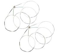 Levemolo 8 piezas Cuerdas de Violín Acero Núcleo Accesorio para Instrumento Musical Clásico Reemplazo para Principiantes y Músicos