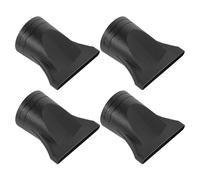 Levemolo Accesorios de Concentrador para Secador de Pelo 4 Piezas Negro Plástico Compatible con GHD Boquilla para Nozzle 4-4.8cm para Peinado Preciso