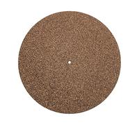 Levemolo Almohadilla de Corcho y Caucho para Plato Giratorio de 12 Pulgadas, Tapete Antivibración y Antirruido para Tocadiscos de Vinilo, Accesorio Duradero y Flexible para Música