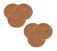 Levemolo Almohadillas de Fibra de Coco para Nidos de Aves, 6 Unidades, Ligera y Natural, Ideales para Cría de Huevos y Mantener el Calor en Días Fríos
