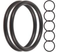 Levemolo Anillos Deslizantes de Trompeta de Caucho, 20 Piezas, Anillos para Sordina de Trompeta Pequeños, Gomas de Tope para Corneta, Accesorios de Reparación para Instrumentos de Viento