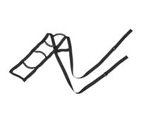 Levemolo Barandilla de Escalera de Cama en Negro con Material de Silicona y Cinta, Proporciona Soporte Seguro para Personas Mayores y Pacientes con dificultad para moverse en la Cama