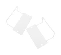 Levemolo Barra Metálica Antideslizante para Colchón 2 Piezas Color Blanco, Estabilizador Ajustable para Cama y Sofá, Fijador Resistente Que Evita Deslizamiento, Soporte para Marcos de Cama
