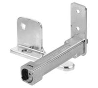 Levemolo Bisagra Puerta del Congelador para Refrigeradores, Accesorio Metálico Ajustable y Fácil de Mantener, Juego de 1 Set para Puertas de Congelador