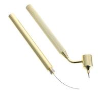 Levemolo Bolígrafo Reparador de Pintura de Aluminio Dorado, Ligero y Fácil de Usar para Dibujos y Detalles Precisos, Aplicador Portátil para Retoques Profesionales