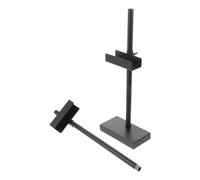 Levemolo Caballete de Sobremesa Ajustable 15X8X75 CM de Metal Negro, Soporte para Marco de Fotos y Carteles, Desmontable y Portátil para Exhibición en Hogar, Oficina y Exposiciones