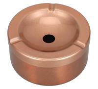 Levemolo Cenicero con Tapa Desmontable de Acero Inoxidable Resistente al Viento Diseño Moderno y Funcional para Camping y Escritorio Interior
