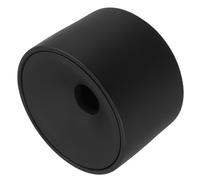 Levemolo Cenicero Grande de Cerámica con Tapa para Cenizas, Cenicero Reutilizable para Hogar y Oficina, Accesorio para Cigarrillos, Diseño Antiesparcimiento en Color Negro Zen, Adecuado