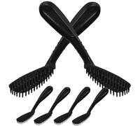 Levemolo Cepillo para Aplicar Tinte Profesional de Peluquería Negro de Plástico Reutilizable Peines, Kit de 6 Piezas para Salón de Belleza y Coloración sin Manchas