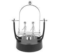 Levemolo Columpio Decorativo de Hierro y Plástico para Escritorio Base Redonda y Colocación Estable, Juguete de Movimiento Perpetuo Adecuado para Decoración Chic del Hogar