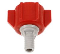 Levemolo Conector Adaptador para Dispensador de Bebidas Grifo en Plástico Rojo, Compatible Máquinas de Agua Gas y Refrescos, Reutilizable, Diseñado para Uso en Bares y Eventos Sociales (1