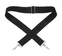 Levemolo Correa Ajustable de Nylon Negro 145 CM con Almohadilla de Hombro Cómoda para Bandas de Marcha y Grupos de Percusión Arnés Resistente para Instrumentos de Percusión de Marcha