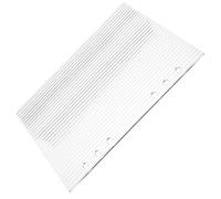 Levemolo Cubierta de carpeta acrílica para de notas A5 con 6 anillas diseño elegante y estructura resistente protector transparente para uso en oficina y planificación