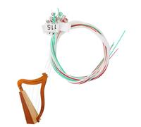 Levemolo Cuerdas de Nylon para Arpa Lira, Accesorios para Instrumentos Musicales Sonido Clásico y Alta Resistencia, Ideales para Reemplazo y Mantenimiento