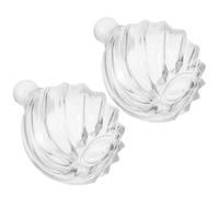 Levemolo Difusoras de Vidrio Frascos Vacíos Rellenables 2 Botellas de 250ml para Aromaterapia Tapa para Difusor de Aromas en Hogar y Oficina