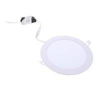 Levemolo Downlight LED Empotrable Ultradelgado 15W 6 Pulgadas Luz Cálida 3000K Panel LED Redondo 1 CM Grosor para Cocina Salón Baño Iluminación Hogar