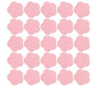 Levemolo Esponjas faciales rosa 30 piezas, fibra de algodón, limpiador facial multi-función portátil para uso en casa y viajes