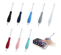 Levemolo Estilógrafo Funda De Silicona Antideslizante para Pencil Soporte Ergonómico y Protector contra Rayones Compatible Tabletas Rojo