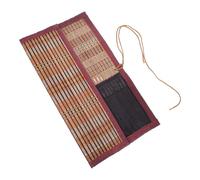 Levemolo Estuche Enrollable de Lona para Pinceles de Acuarela Gran Capacidad y Diseño Multifuncional para Protección de Brochas Adecuado para Estudiantes y Artistas