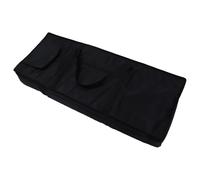 Levemolo Funda para Teclado Electrónico de 61 Teclas, y Acolchada, de Tela Oxford Negra, Bolsa de Almacenamiento y Transporte para Uso Exterior, Bolsa Portátil para Piano Digital
