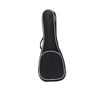 Levemolo Funda Tipo Guitarra para Oxford y Tela Pequeña Ukulele Agua Negra con Bolsillos y Correas Ajustables, Resistente al Cómoda Mochila Niños