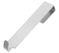 Levemolo Gancho para Toallas de Baño sin Perforaciones en Acero Inoxidable, Diseño Largo para Colgar Ropa, Resistente y Fácil de Instalar en Puerta de Cristal, Adecuado para Baño y Ducha,