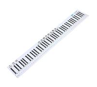 Levemolo Guía De Práctica De Piano Con Pegatinas De Notas De Teclado De Teclas Para Principiantes De Simulación De Dedos Material Diseño Educativo