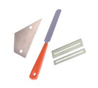 Levemolo Herramientas De Guitarra Reparación Mango De Lijado Triangular Almohadilla Pulido