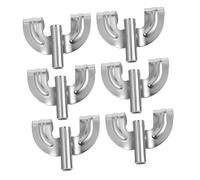 Levemolo Juego de 6 Ganchos de Garra de Metal para Bombo, Gancho de Garra para Instrumento de Percusión, Accesorio de Montaje Resistente y Compacto, Adecuado para Batería y Caja en Uso