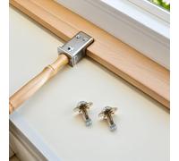 Levemolo Juego de 6 Rodamientos para Mecedoras M8 X 55 MM Herrajes de Hierro Revestimiento Piezas Mecánicas de Repuesto para Mantenimiento y Reparación de Muebles de Jardín y Hogar