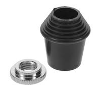 Levemolo Juego de Patas de Goma Antideslizantes para Bombo Estabilizador Resistente con Tuerca Almohadilla Protectora para Suelo Repuesto para Herrajes de Batería y Accesorios de