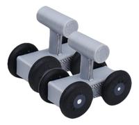 Levemolo Juguete de Entrenamiento para Loros sobre Patines 1 Par de Zapatos de Patinaje para Aves Ninfas Material Seguro Gris Estimula Inteligencia y Habilidades Juguete Educativo para