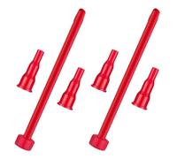 Levemolo Kit de Conversión de 2 Juegos de Boquillas para Cartucho de Gas, Adaptador Compacto de Plástico Abs Rendimiento Estable para Uso en Camping y Exteriores