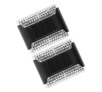 Levemolo Luces Solares de Pared LED Impermeables para Exteriores, 2 Unidades, Luz Cálida, Diseño Compacto, Recarga Rápida Panel Solar Amorfo, Ideales para Jardín, Patio y Terraza