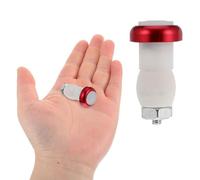 Levemolo Luz de Señal LED para Bicicleta Tapón de Manillar de Aleación de Aluminio, bajo Consumo y Buena Adaptabilidad, Paquete de 2 Piezas para Seguridad en Ciclismo