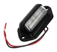 Levemolo Luz LED para Matrícula de Automóvil y Remolque 12-24v, Lámpara Trasera Multifuncional Carcasa Abs Resistente, Luz Blanca Consumo para Camiones, Autobuses y Vehículos Recreativos