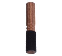 Levemolo Mazo Produce Sonido Claro de Madera de Durazno de Cuenco Tibetano y Cuero Negro y Alivia el Estrés para Gong y Cuenco de Canto en Meditación y Oración
