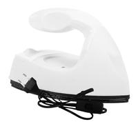 Levemolo Mini Plancha de Vapor Eléctrica Portátil Blanca, Tamaño Pequeño y Ligera, Máquina de Planchar de Prendas para Hogar y Diy, Adecuado Uso Doméstico Enchufe Europeo Ac220v