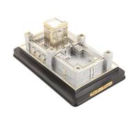 Levemolo Modelo De Jerusalén Templo Sagrado Resina Detallado para Decoración Religiosa, Artesanía Cristiana, Adorno De Fe para Oficina y Mesa, Souvenir De Israel