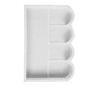 Levemolo Molde de Plástico para Molduras de Valla y Cercas de Jardín, Molde para Cemento, 1 Unidad, Uso en Terrazas y Bordes Exteriores