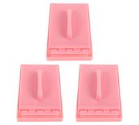 Levemolo Paños Limpiadores de Cuerdas para Guitarra Eléctrica, Ukelele y Mandolina, Kit de Mantenimiento de Cuerdas de Guitarra 3 Piezas, Color Rosa, Paños para Eliminar Óxido y Suciedad,